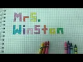 Graphing Your Name