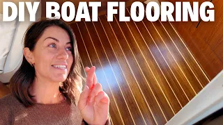 DIY Boat Flooring Replacement (Start to Finish) Ep-208