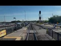 Metra BNSF Cab Car Ride on Train From Aurora to Chicago