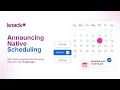 Scheduling in Knack Full Setup Guide