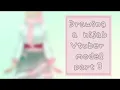 (Speedpaint) Drawing a hijab Vtuber model :3     -Part 3-