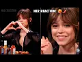 Jenna Ortega Spicy Chicken Challenge She won OMG