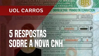 Esclarecemos 5 dúvidas sobre a nova CNH