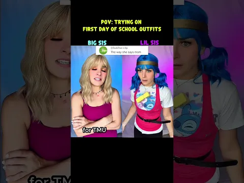 Trying on first day of school outfits!