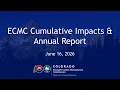 Informational Community Meetings 2025 Cumulative Impacts Report