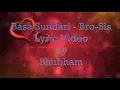Lagu Basa Sundari Lyrics in Nepali