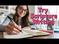 Scripture Writing the Psalms - A Beginner s Guide