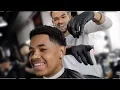 Low Taper Tutorial With Curls Sideburns