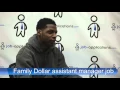Family Dollar Interview - Assistant Manager