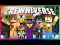 Minecraft - Clev FINALLY Reveals His Face Crewniverse Creative Server Episode 10