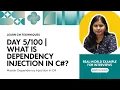 Day What is Dependency Injection in C Real-World Example for Interviews
