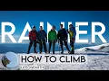 How to Climb Mount Rainier Disappointment Cleaver Route Without a Guide