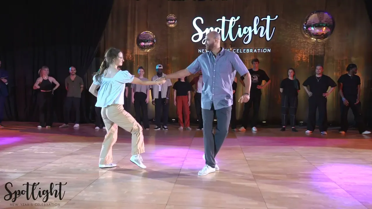 Spotlight New Year's Celebration 2025/2026 Advanced Strictly Swing Duane Erwin & Nicole Bruner