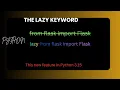The new Lazy keyword is a Game Changer