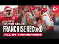 Travis Kelce All 84 Franchise-Record Career Touc owns Kansas City Chiefs Highlights