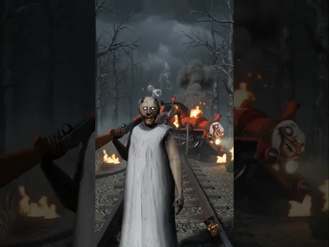 Granny vs Choo Choo Charles 😱🔥Granny Fights Choo Choo Charles! 😱 Who Will Win?