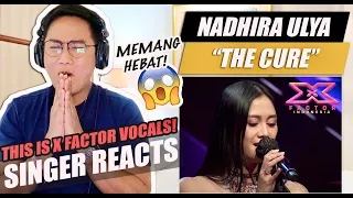 para juri diajak travelling lewat suara nadhira ulya x factor indonesia 2021 singer reaction