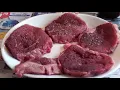 Eye of Round Steaks - Done Right