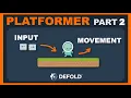 Platformer Defold Tutorial 2 - Inputs Scripting Movement