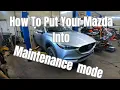 How to Put Your Mazda into Service Mode