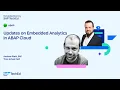 Updates on Embedded Analytics in ABAP Cloud