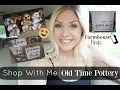 SHOP WITH ME AT OLD TIME POTTERY AWESOME FARMHOUSE DECOR SUMMER GARDEN FINDS Megan Navarro