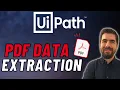 UiPath PDF Extraction How to EXTRACT data from invoice PDF using ReGex in UiPath - Use Case