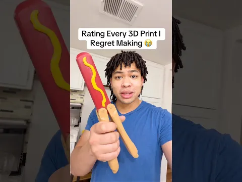 Ranking 3D Prints I Regret Making