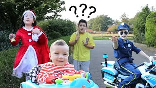 الشرطي دخل غزل وتيم السجن155 ألعاب سيارات شرطة أطفال بيبي بنات اغاني للأطفال 