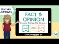 Fact or Opinion for Kids in English Fact and Opinion Game and Teaching