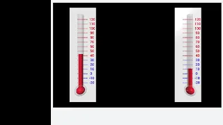 vPython Dual Thermometers