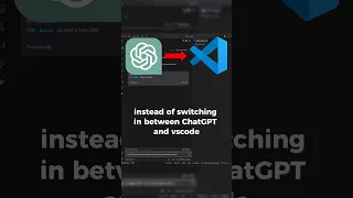 Stop using switching between chatgpt and vscode using this ai tool