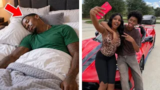 TEEN Boy Sneaks Dad's NEW CORVETTE to See His CRUSH, What Happens Is SHOCKING! 😱