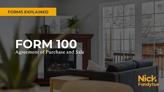 OREA Form 100 Agreement of Purchase and Sale Ontario