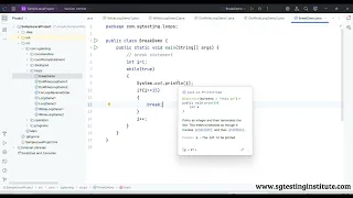 Core Java Basics Part - 18 Loop control statements break continue