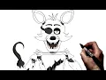How To Draw Foxy Step By Step FNAF