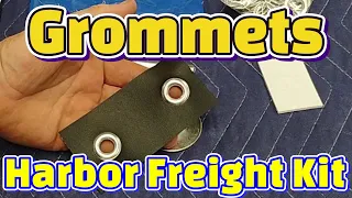 Harbor Freight Grommet Kit How to Install Perfect Grommets Every Time