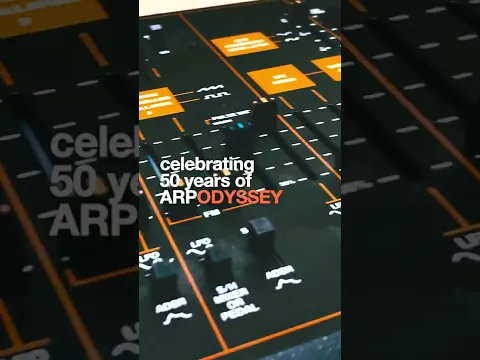 50 years of ARP ODYSSEY celebrated with a big sample library! #shorts