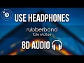 Download Lagu Tate McRae - rubberband (8D AUDIO)