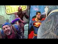 Suicide Squad Kill the Justice League - All Game Over Scenes