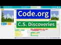 Code org Lesson 17 6A Mouse Input Answer Tutorial Lady Bug Walk Practice A CSD 3b AI 4b