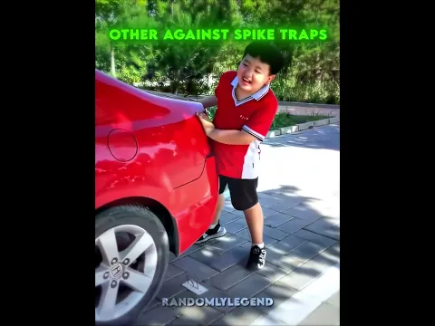 Others against spike trap V.S this man 💀