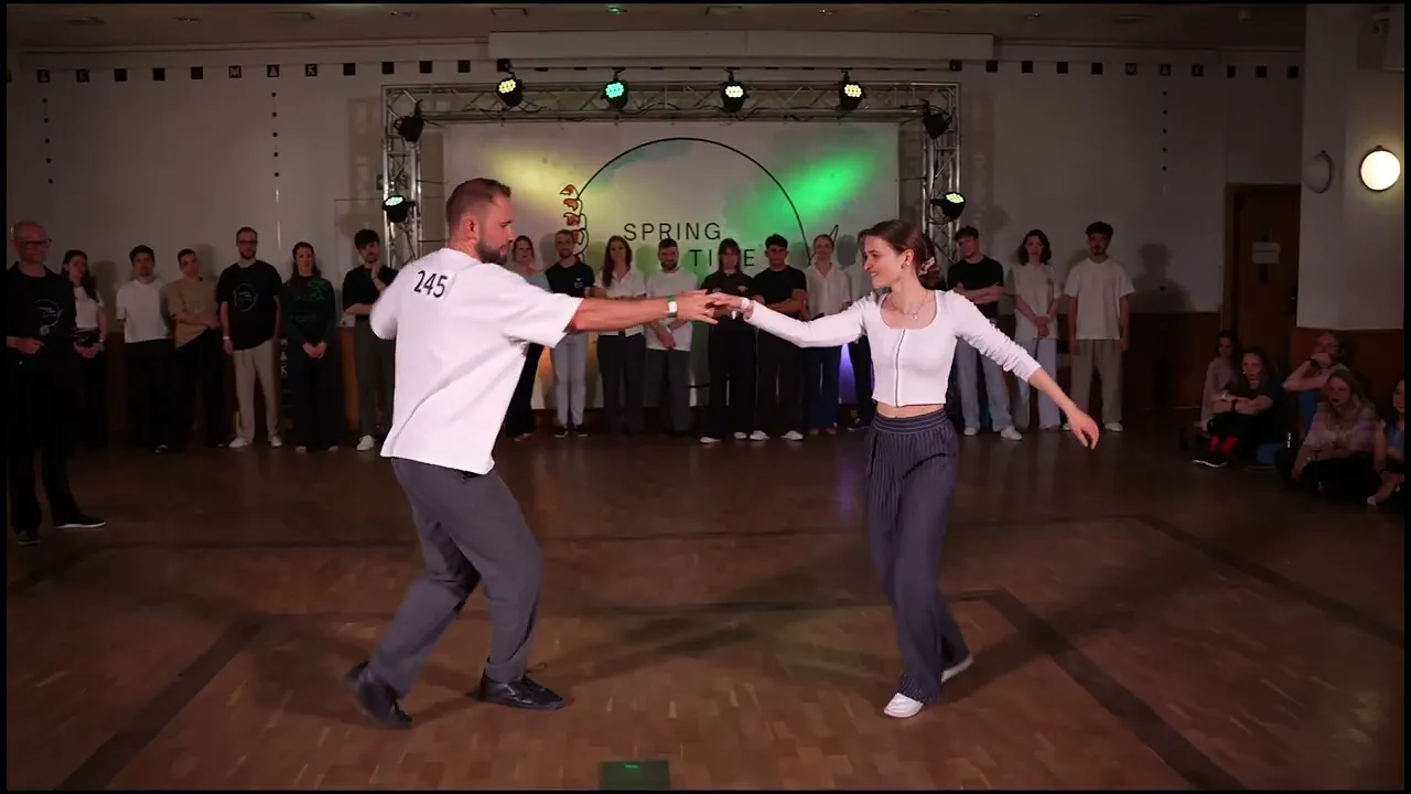 David Bonnet & Noemie Gourdon - 4th place Intermediate/Advanced Strictly - Spring Time Swing 2026