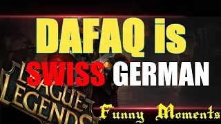 Funny Moments | Swiss German | League Of Legends
