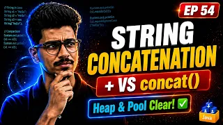 String Concatenation in Java Heap Memory String Constant Pool Java Tutorial