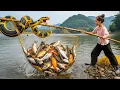 Download Lagu How to Build Unbreakable Anaconda Fish Trap - Primitive Methods - Harvesting 1000s of GIANT Fish!