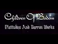 CHILDREN OF BODOM - Platitudes And Barren Words #PowerMetalHeavyMetalDeathMetalMelódico Finlandia