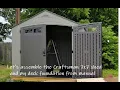 Let s assemble 7x7 shed