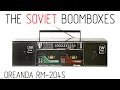 Lagu Soviet BOOMBOX - more advanced, than you expect || Oreanda RM-204S