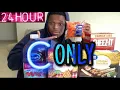 I ONLY ATE FOODS THAT START WITH C FOR 24 HOURS